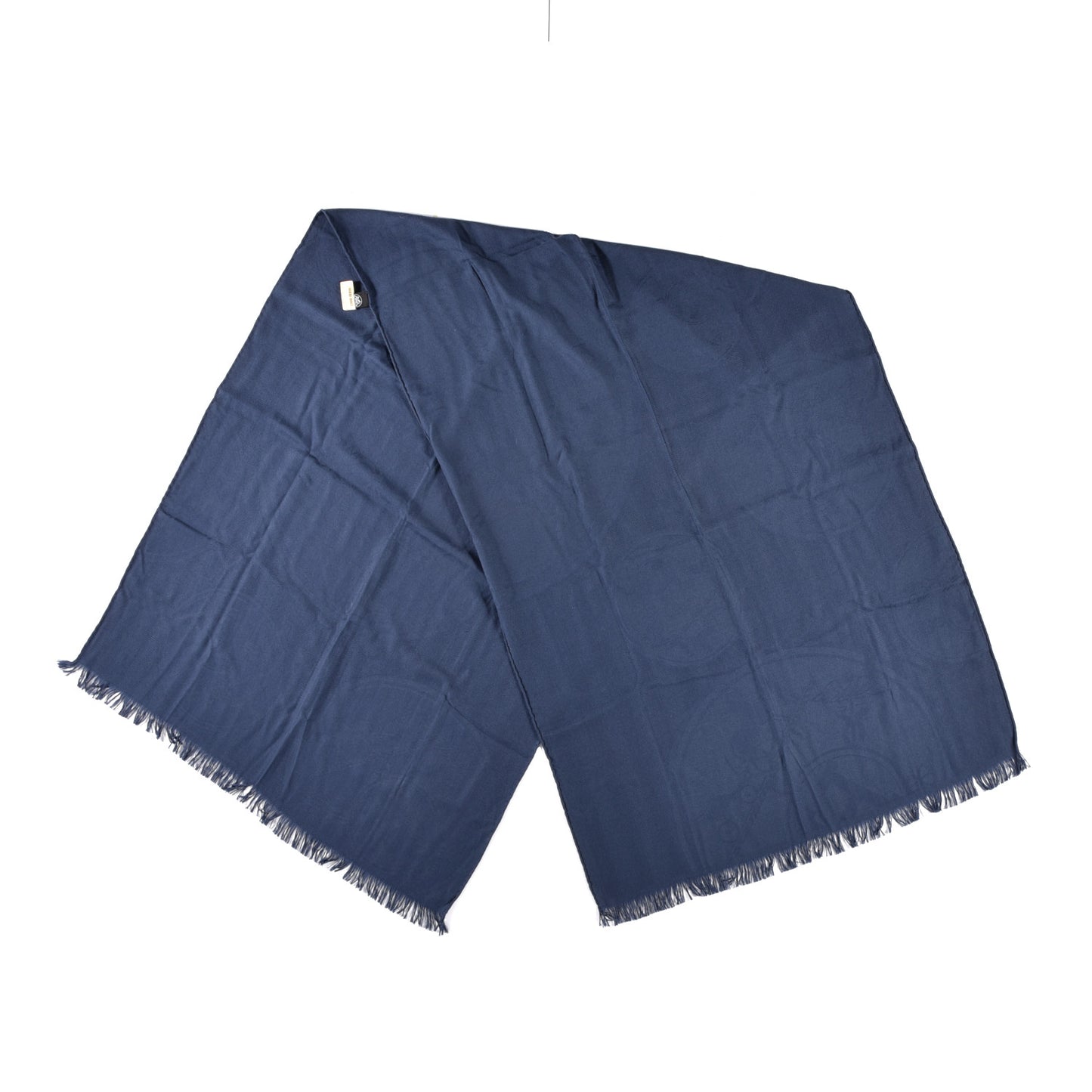 Cashmere Silk New Libris Stole Bleu Noir