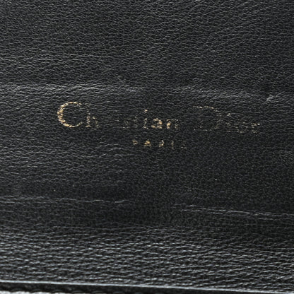 Christian Dior Lambskin Cannage Miss Dior Chain Wallet Black 5 of 13