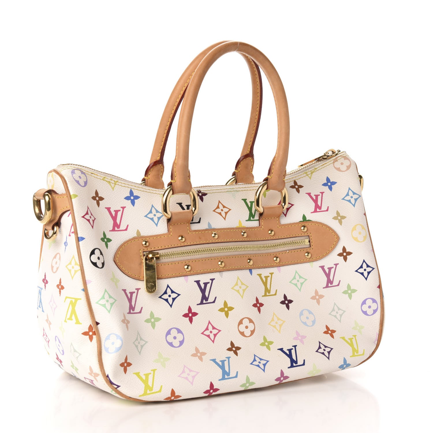 Louis Vuitton Monogram Multicolor Rita White 3 of 12