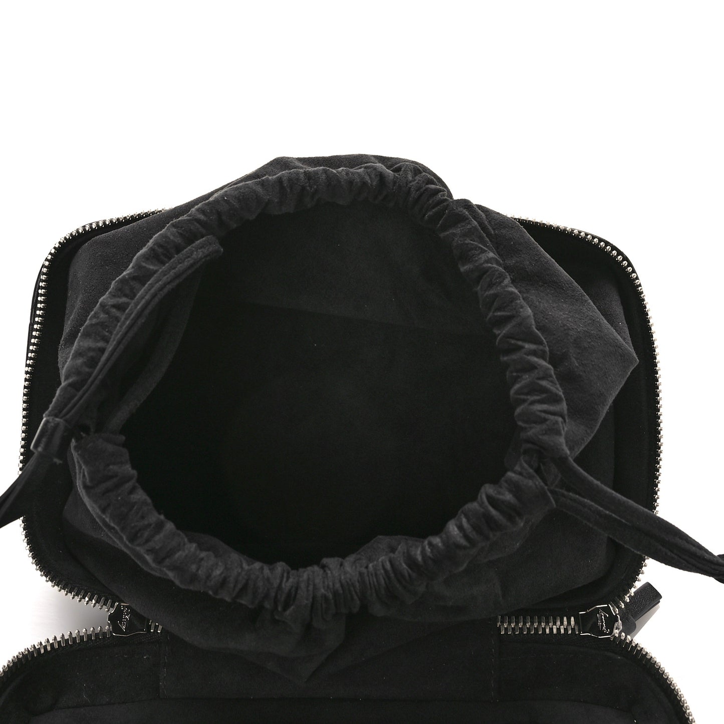 Lambskin Quilted Jewelry Case Black