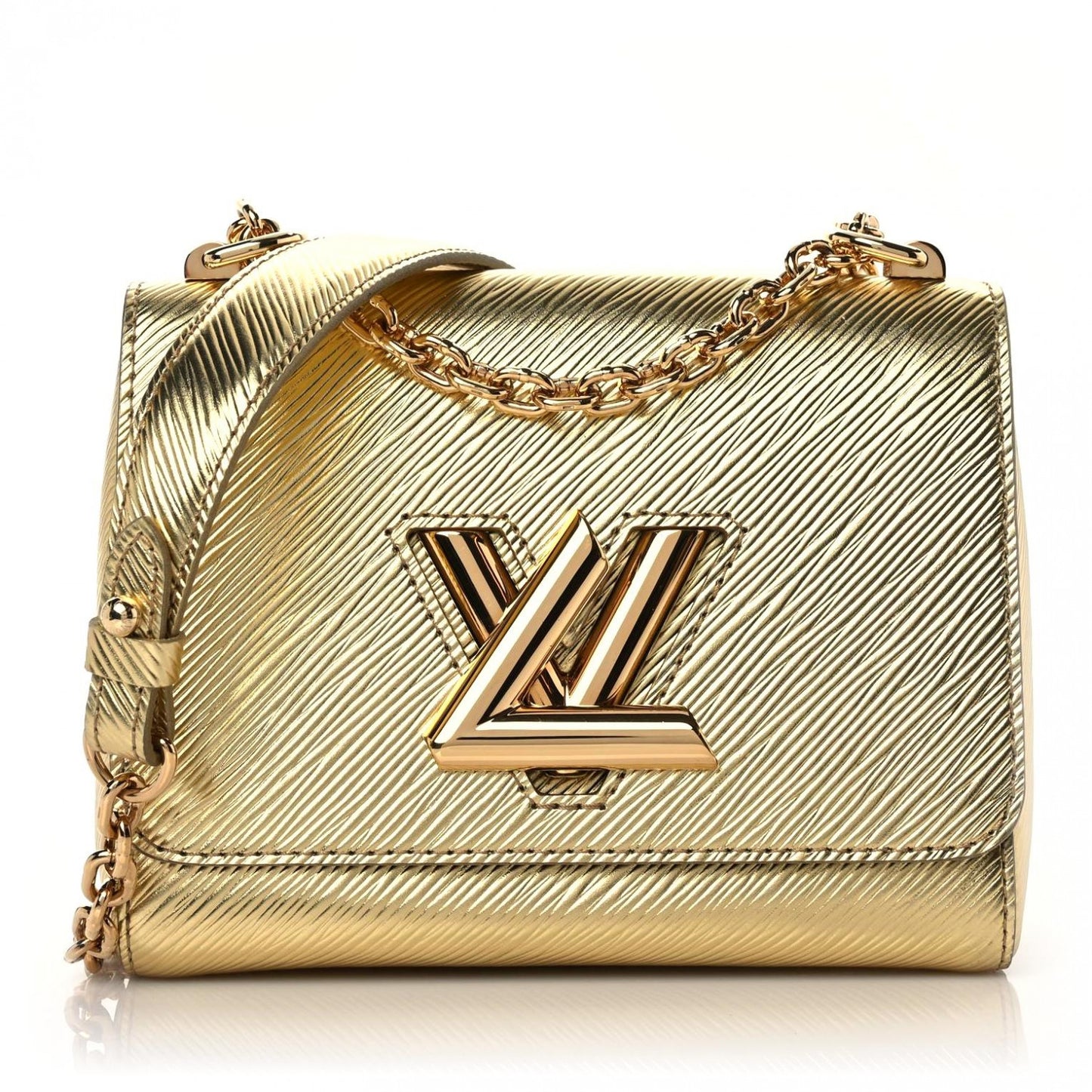 Epi Twist Shoulder Bag PM Gold