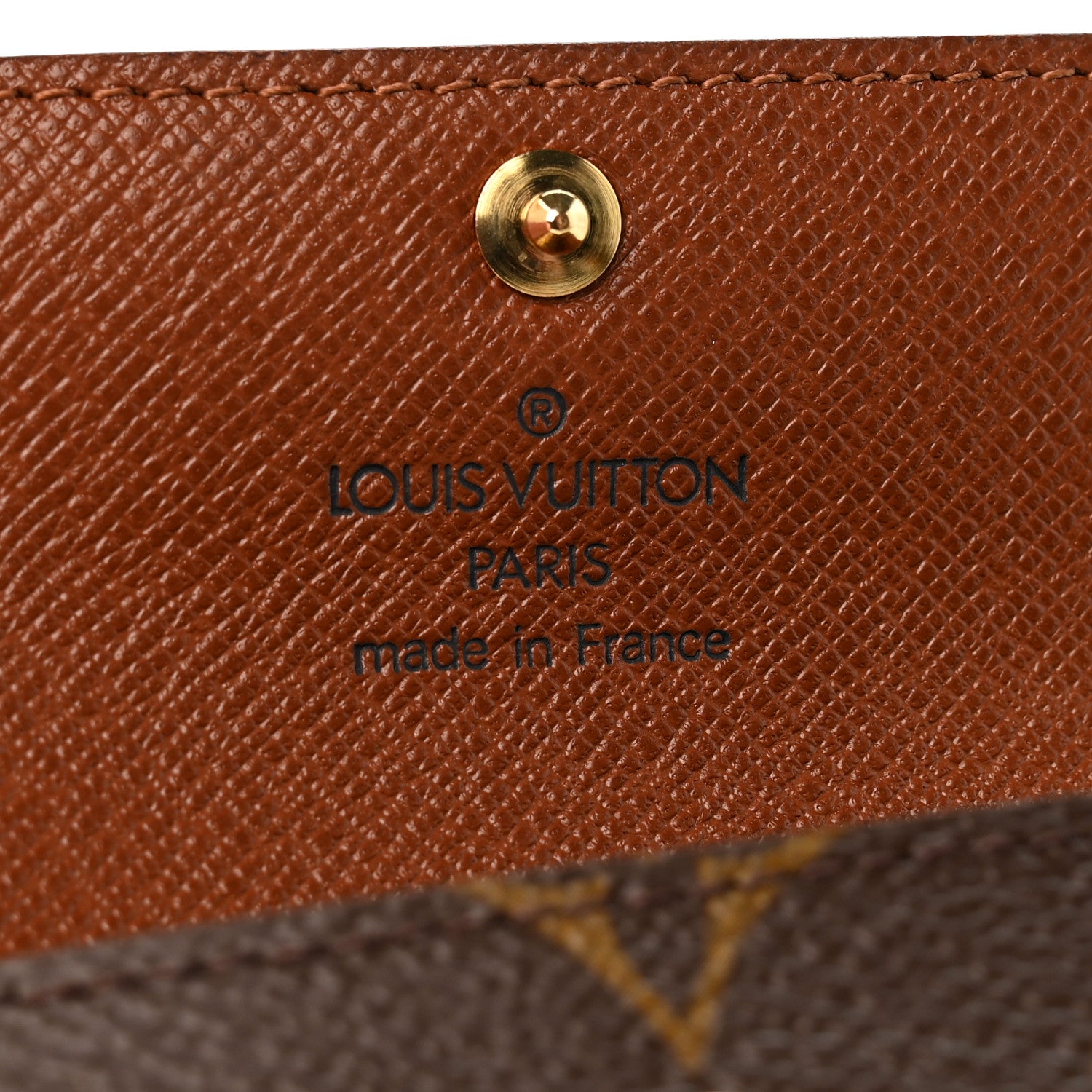 Louis Vuitton Monogram Porte-Monnaie Accordeon Wallet 6 of 9
