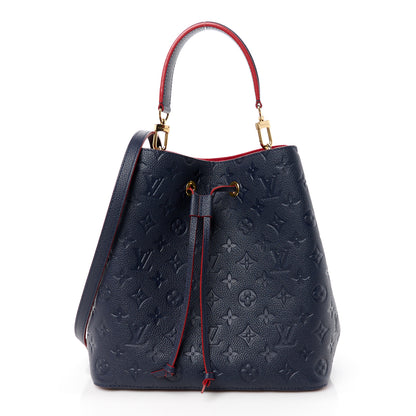 Louis Vuitton Empreinte Neonoe MM Marine Rouge 1 of 10