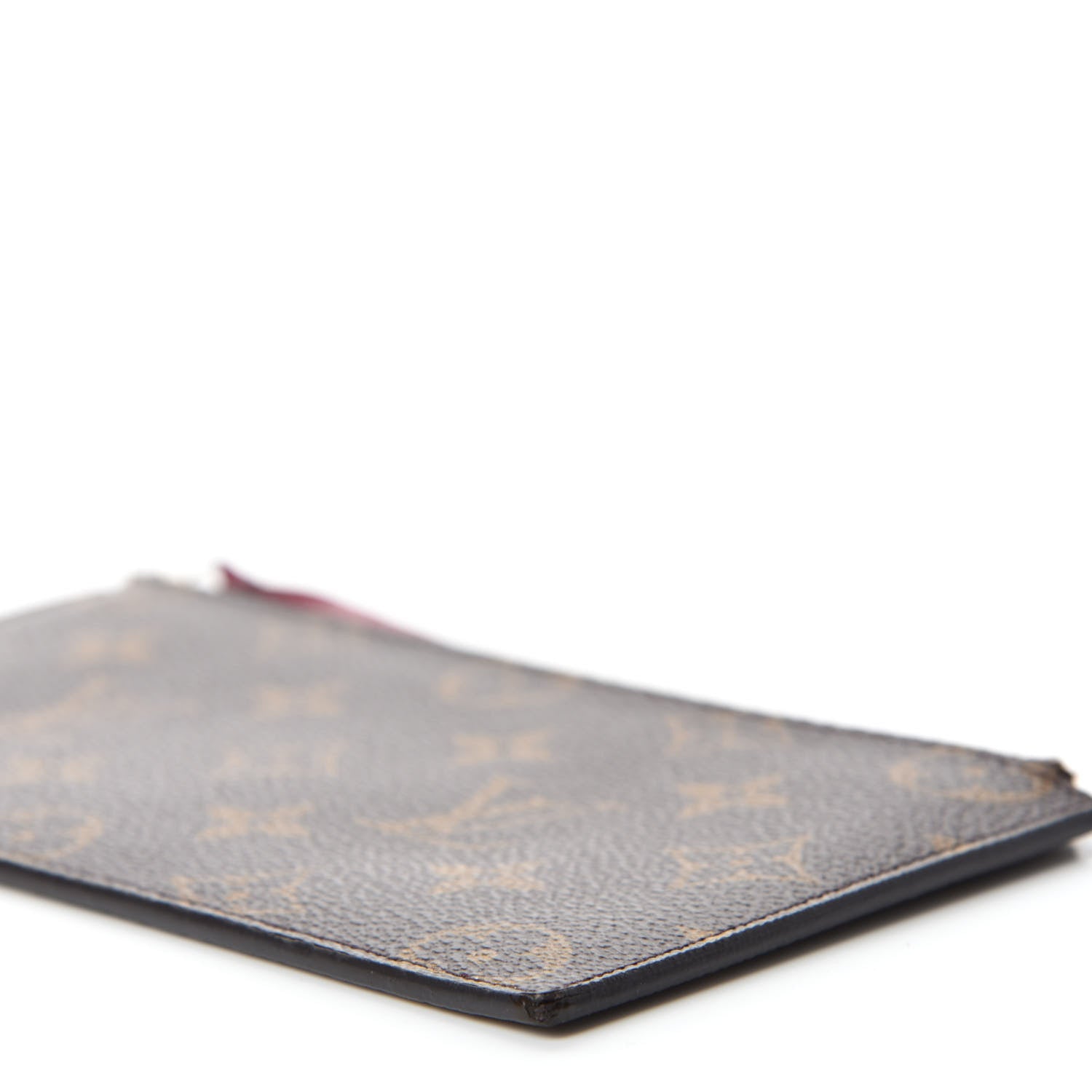 Louis Vuitton Monogram Pochette Felicie Chain Wallet Fuchsia 10 of 18
