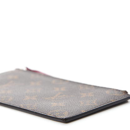 Louis Vuitton Monogram Pochette Felicie Chain Wallet Fuchsia 10 of 18