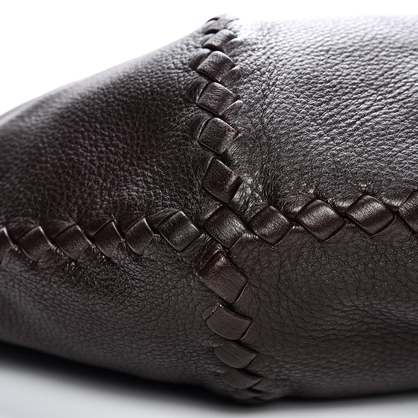 Cervo Deerskin Large Hobo Ebano
