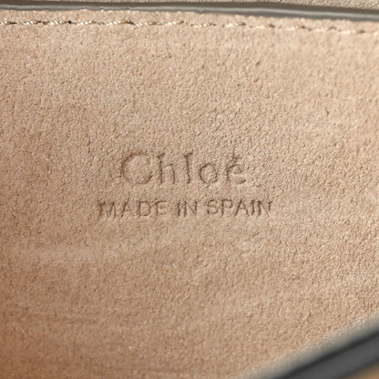 Chloe Suede Calfskin Small Faye Shoulder Bag Black 6 of 9