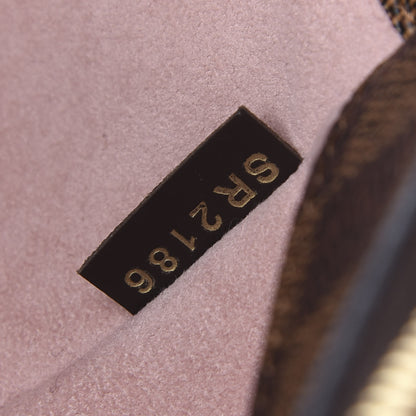 Louis Vuitton Cuir Taurillon Damier Ebene Normandy Magnolia 10 of 11