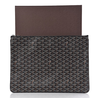 Goyard Goyardine Senat Pochette GM Black 8 of 8