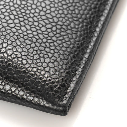 Chanel Caviar CC Classic Zip Pouch Black 9 of 9