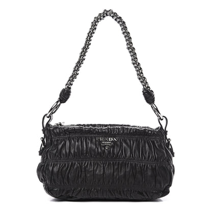 Prada Nappa Gaufre Mini Bag Black 1 of 8