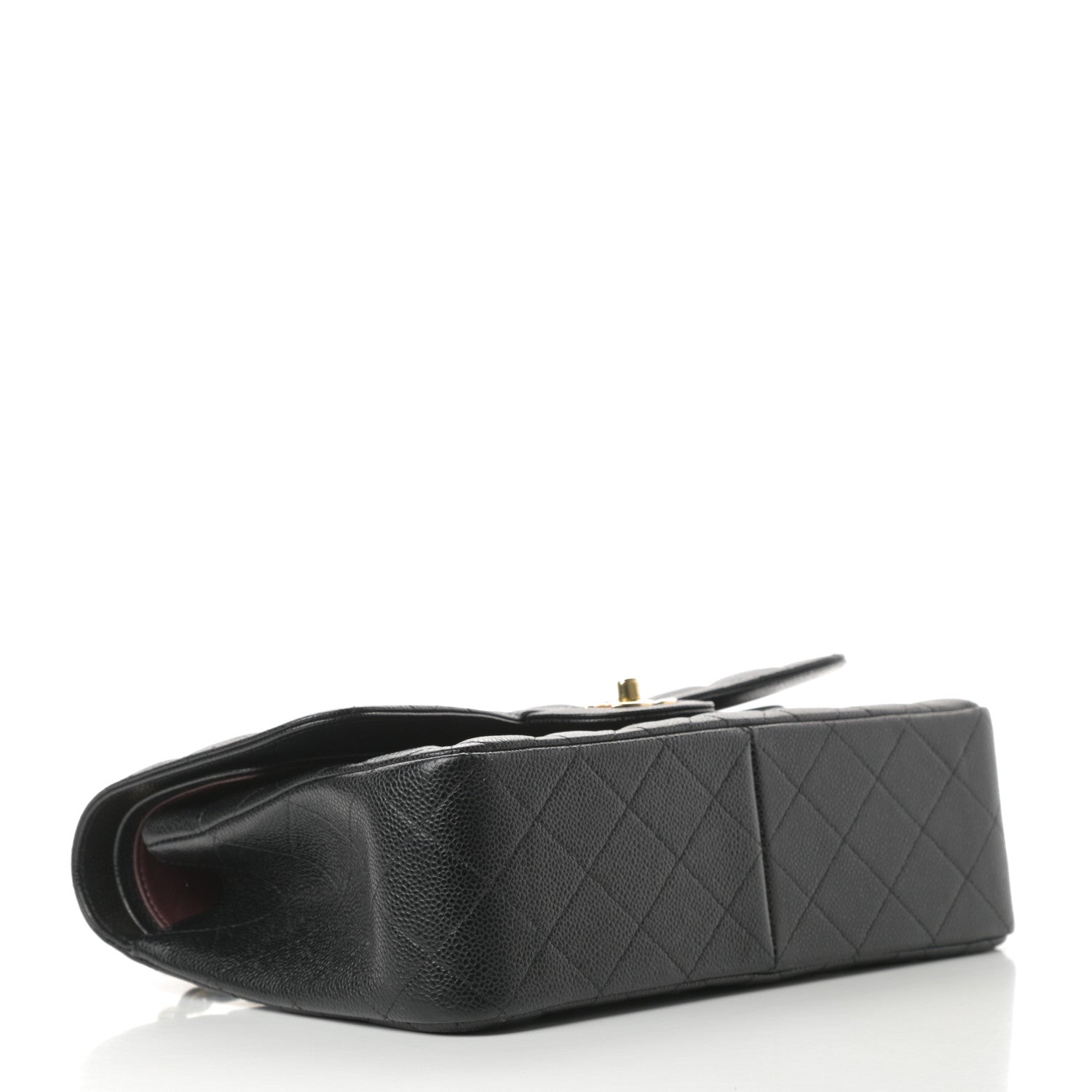 Chanel Caviar Quilted Jumbo Double Flap Black 4 of 11