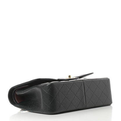 Chanel Caviar Quilted Jumbo Double Flap Black 4 of 11
