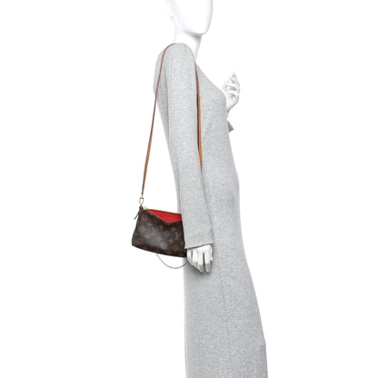 Louis Vuitton Monogram Pallas Clutch Cherry 2 of 12