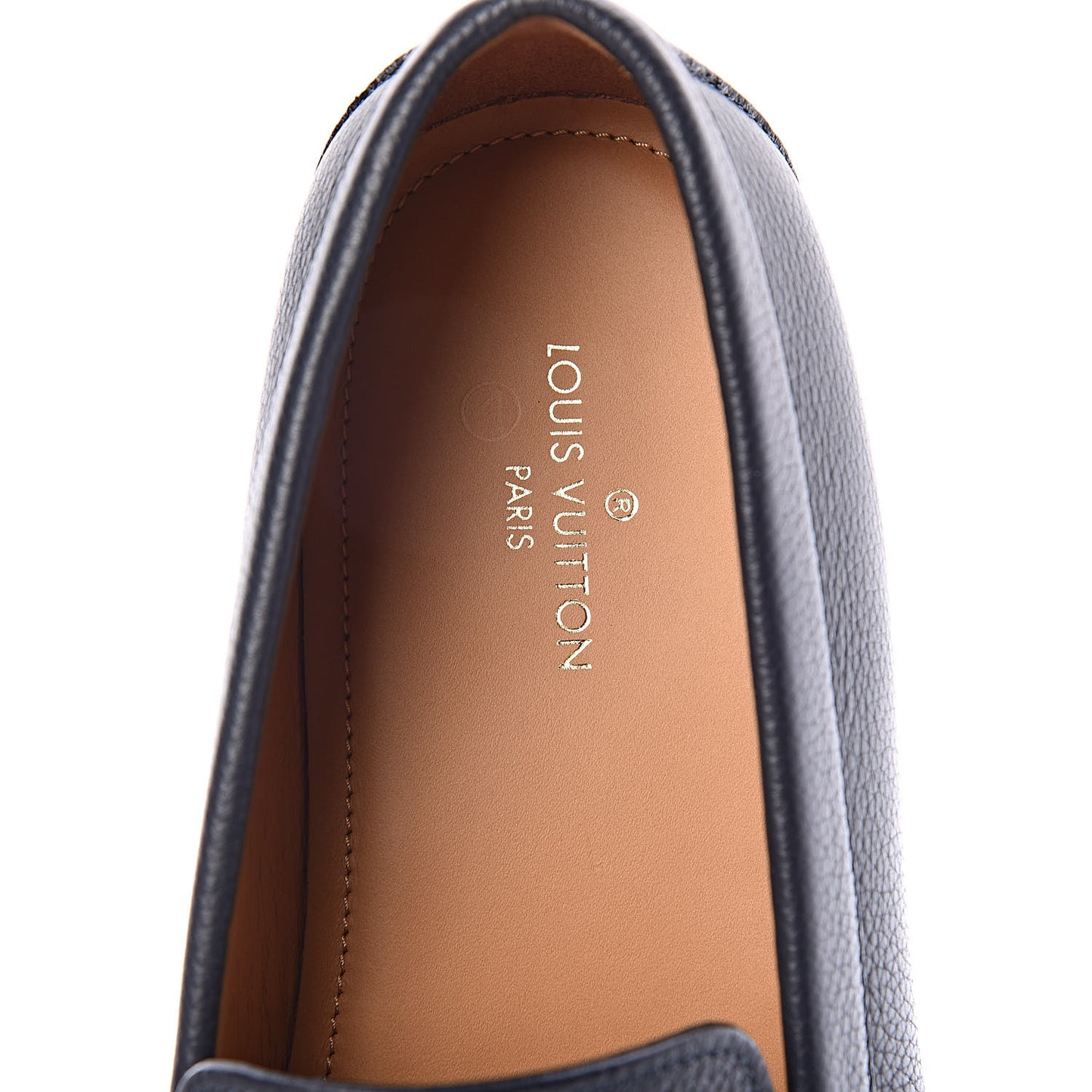 Calfskin Mens Montaigne Loafers 8 Marine