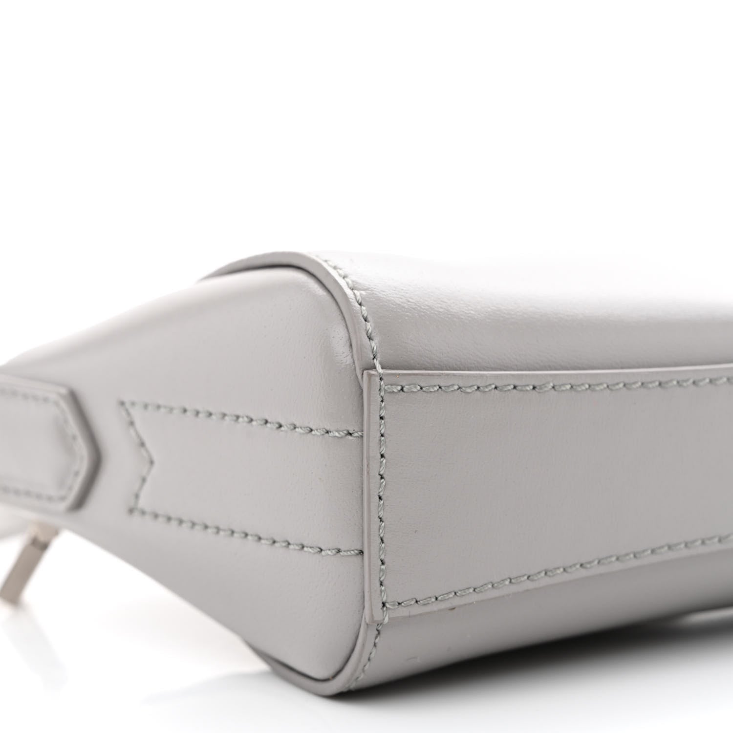 Givenchy Sugar Goatskin Nano Antigona Pearl Grey 9 of 10