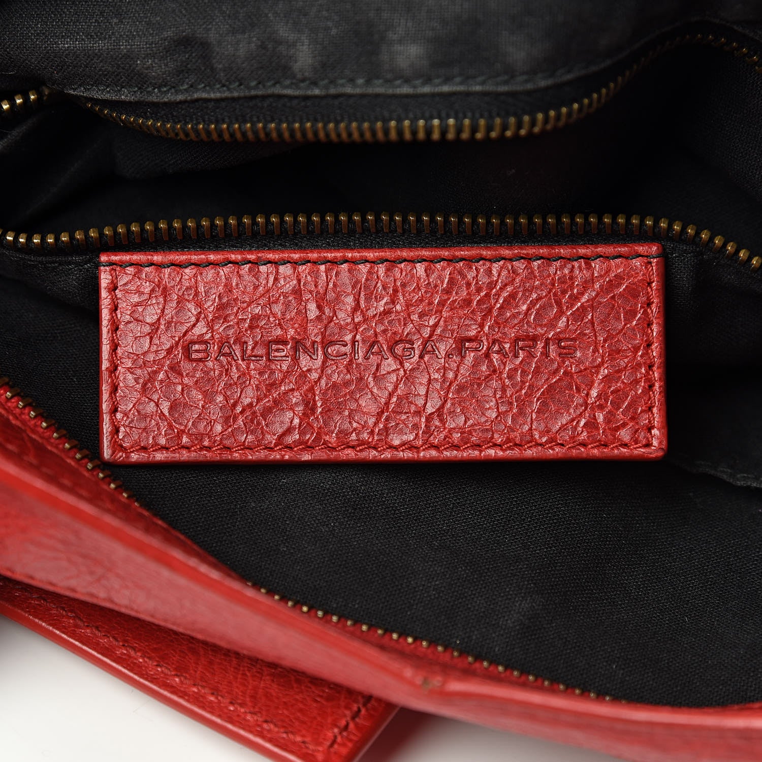 Balenciaga Agneau Classic Hardware Town Rouge Coquelicot 6 of 9