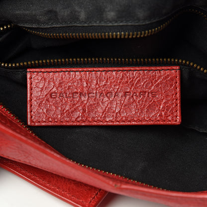 Balenciaga Agneau Classic Hardware Town Rouge Coquelicot 6 of 9
