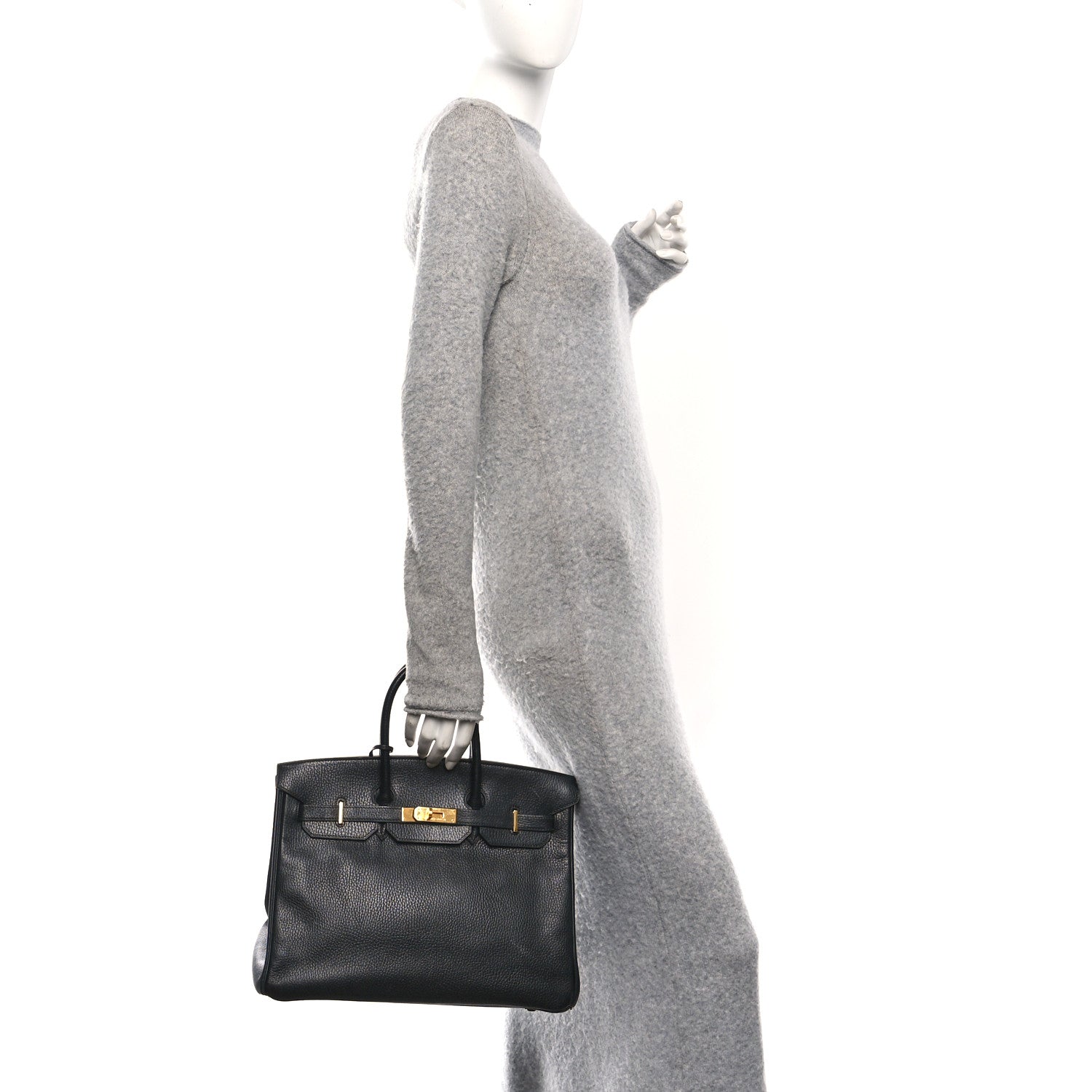 Hermes Ardennes Birkin 35 Black 2 of 10