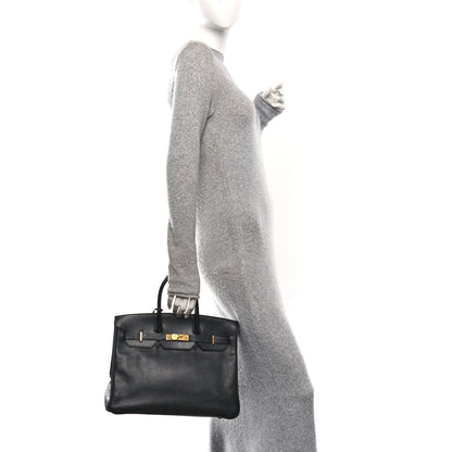 Hermes Ardennes Birkin 35 Black 2 of 10