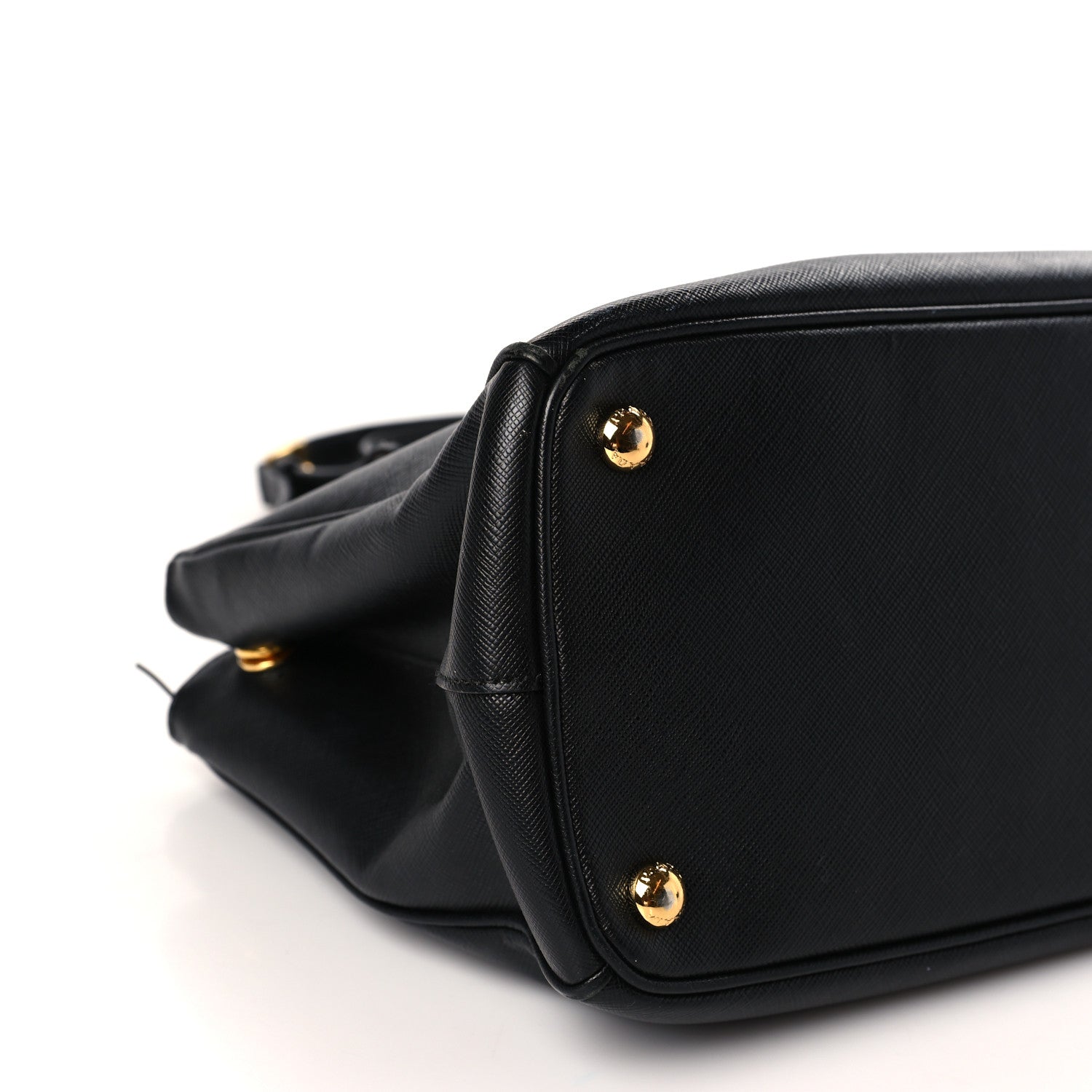 Prada Saffiano Medium Galleria Double Zip Tote Black 8 of 12