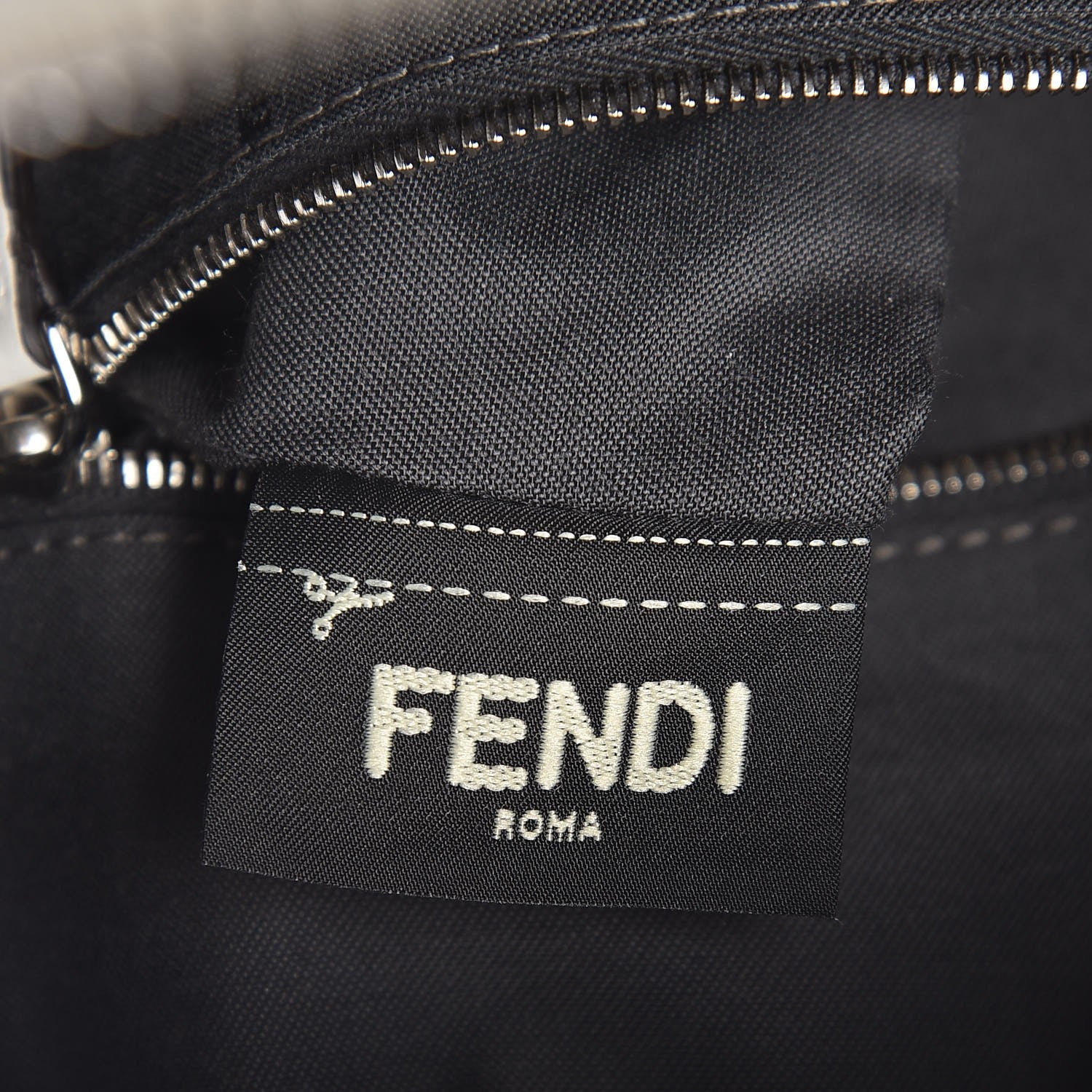 Fendi Vitello Century Nappa Flowerland Studded Mini Backpack White Ice Multicolor 8 of 9