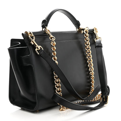 Dolce & Gabbana Calfskin Sicily 62 Black 3 of 8