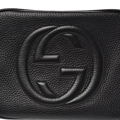 Gucci Pebbled Calfskin Small Soho Disco Bag Black 13 of 13