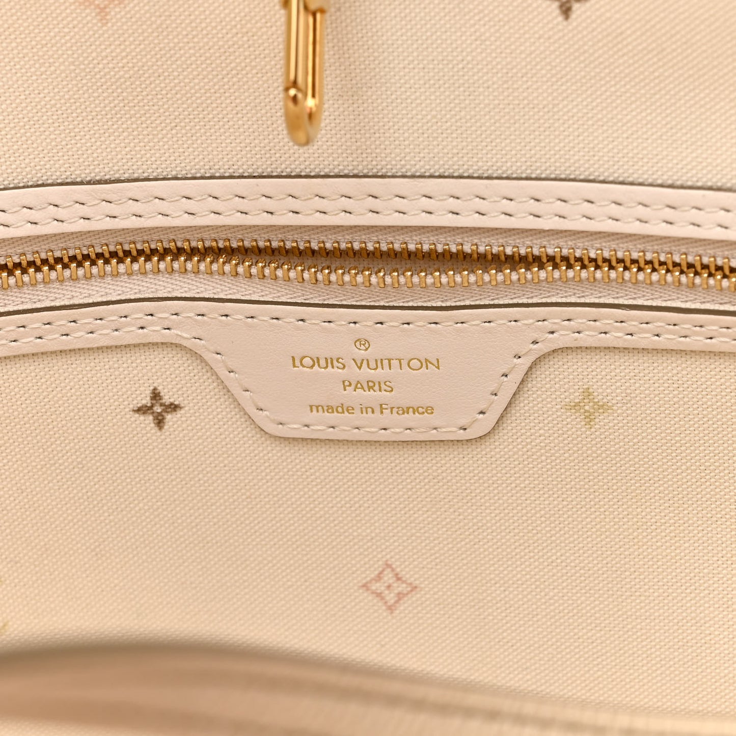 Monogram Giant Spring In The City Neverfull MM Sunset Kaki