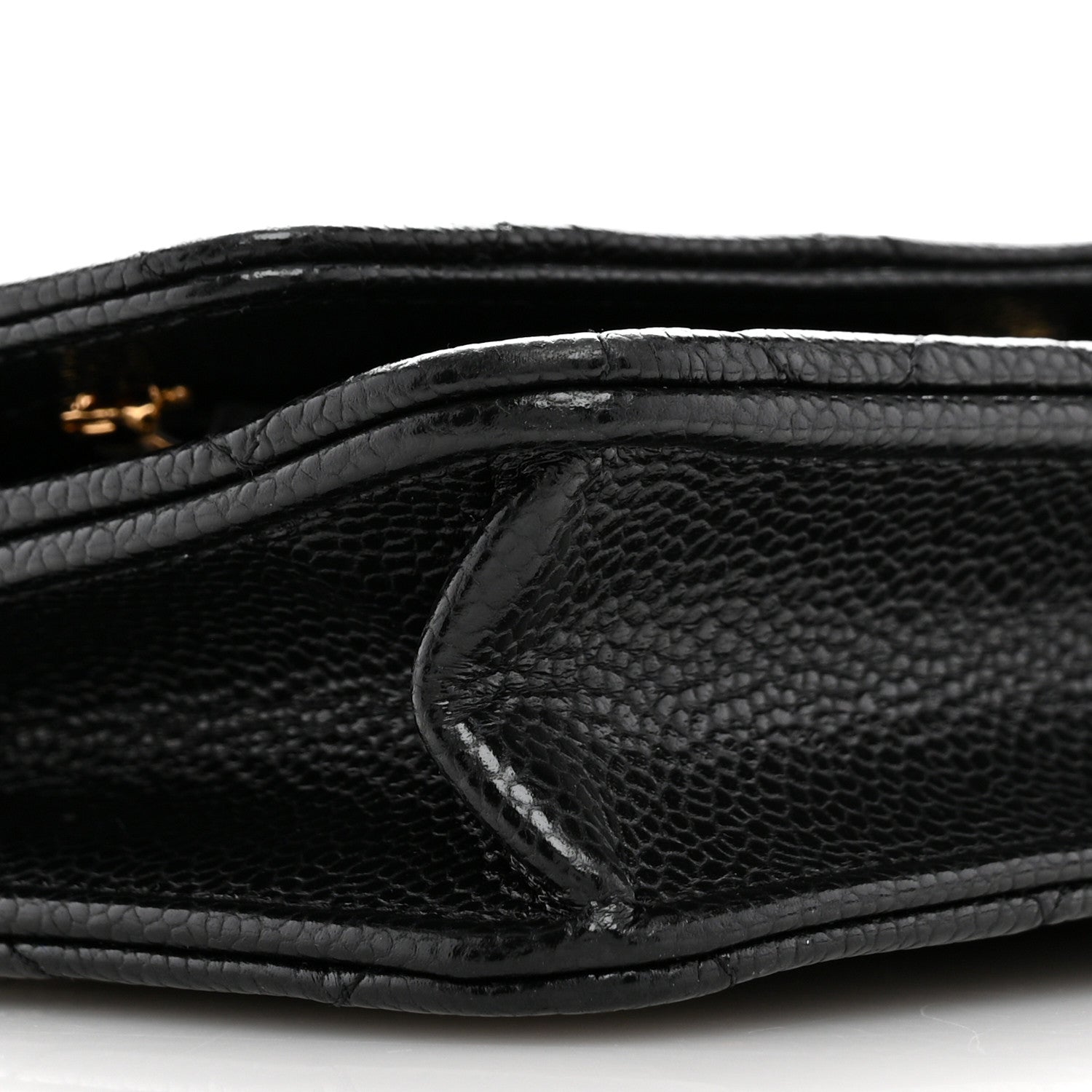 Chanel Caviar Quilted Wallet on Chain WOC Black 10 of 11