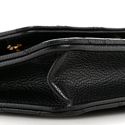 Chanel Caviar Quilted Wallet on Chain WOC Black 10 of 11