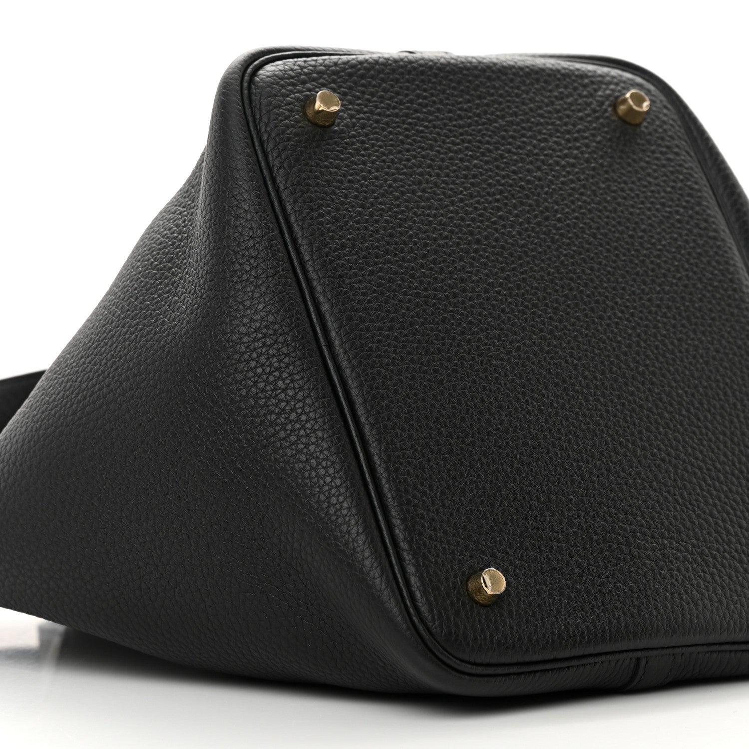 Hermes Taurillon Clemence Picotin Lock 22 MM Black 9 of 14