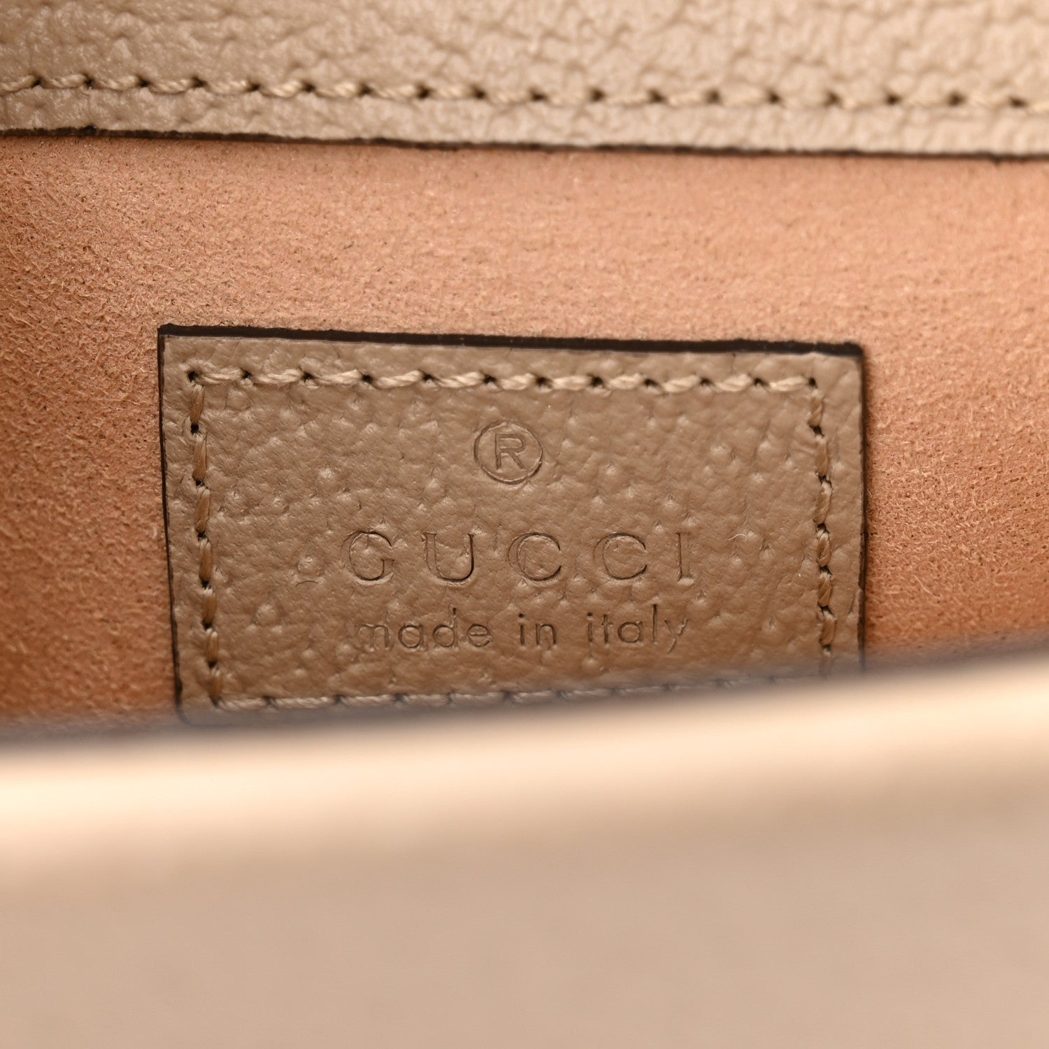 Gucci GG Supreme Monogram Textured Dollar Calfskin Super Mini Dionysus Shoulder Bag Beige Mystic White Oatmeal 6 of 10