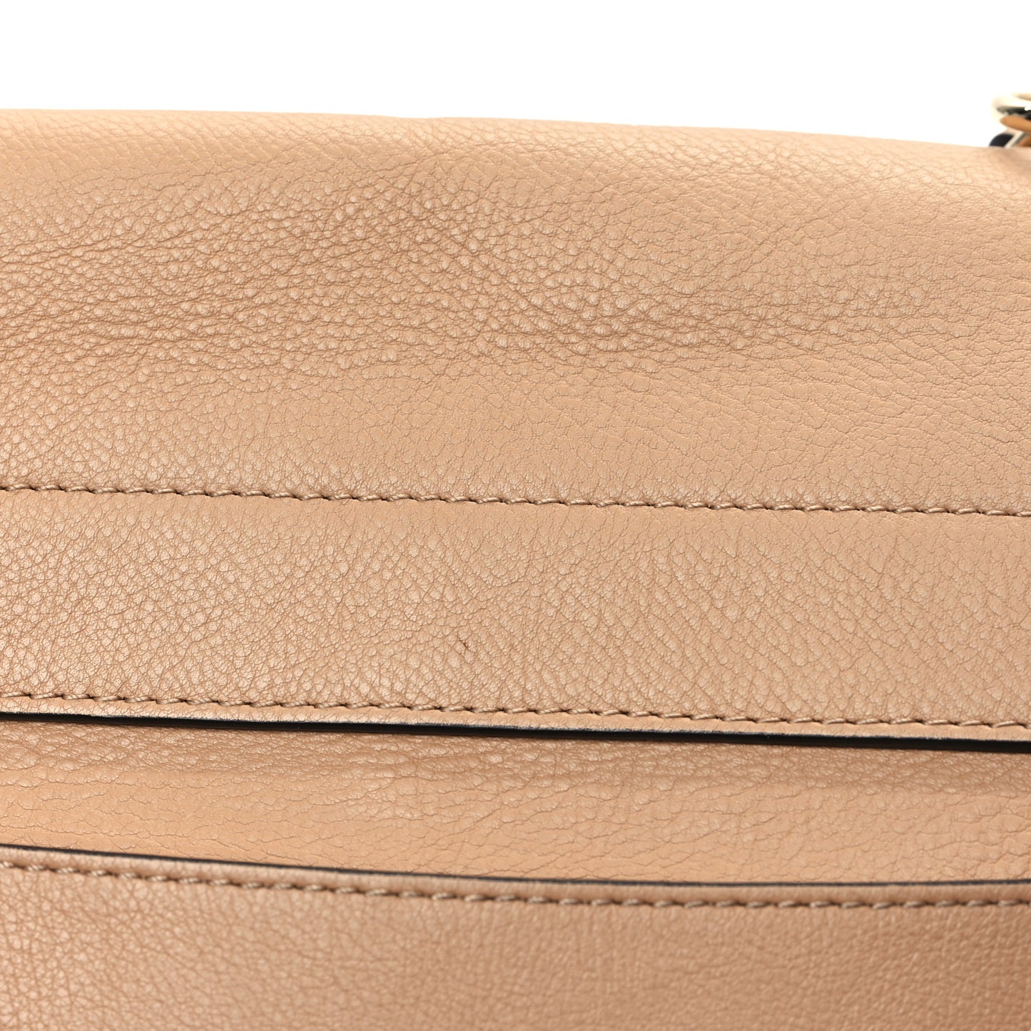 Calfskin Small Faye Day Shoulder Bag Blush Nude