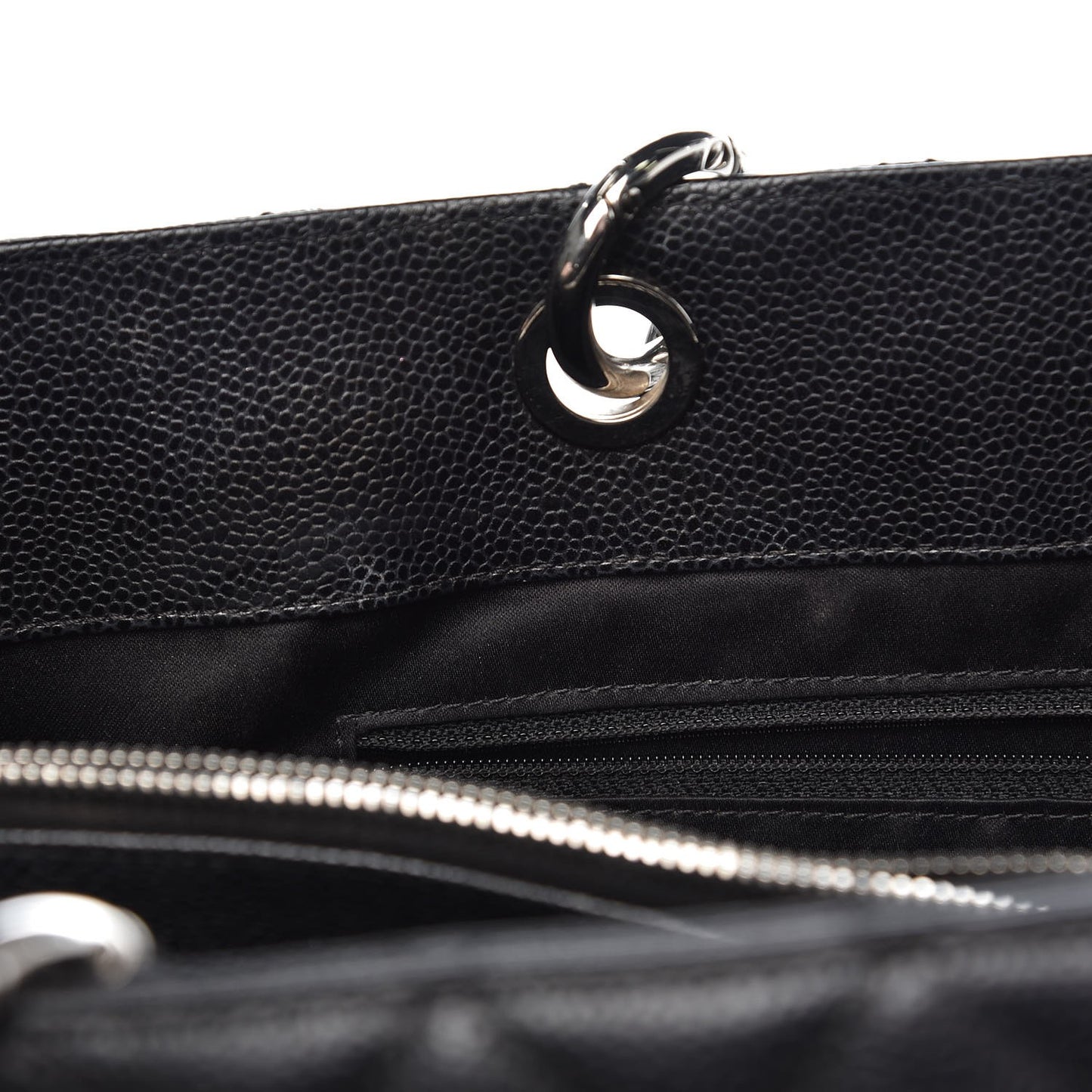 Caviar Quilted XL Grand Shopping Tote GST Black