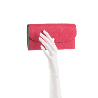 Louis Vuitton Empreinte Emilie Wallet Hot Pink 2 of 7
