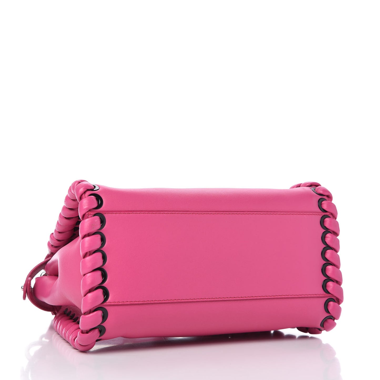 Nappa Lace Up Mini Peekaboo Iconic Satchel Geranio