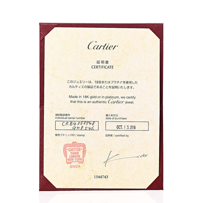 Cartier 18K Pink Yellow White Gold Diamond Classic Trinity Ring 48 4.5 6 of 6