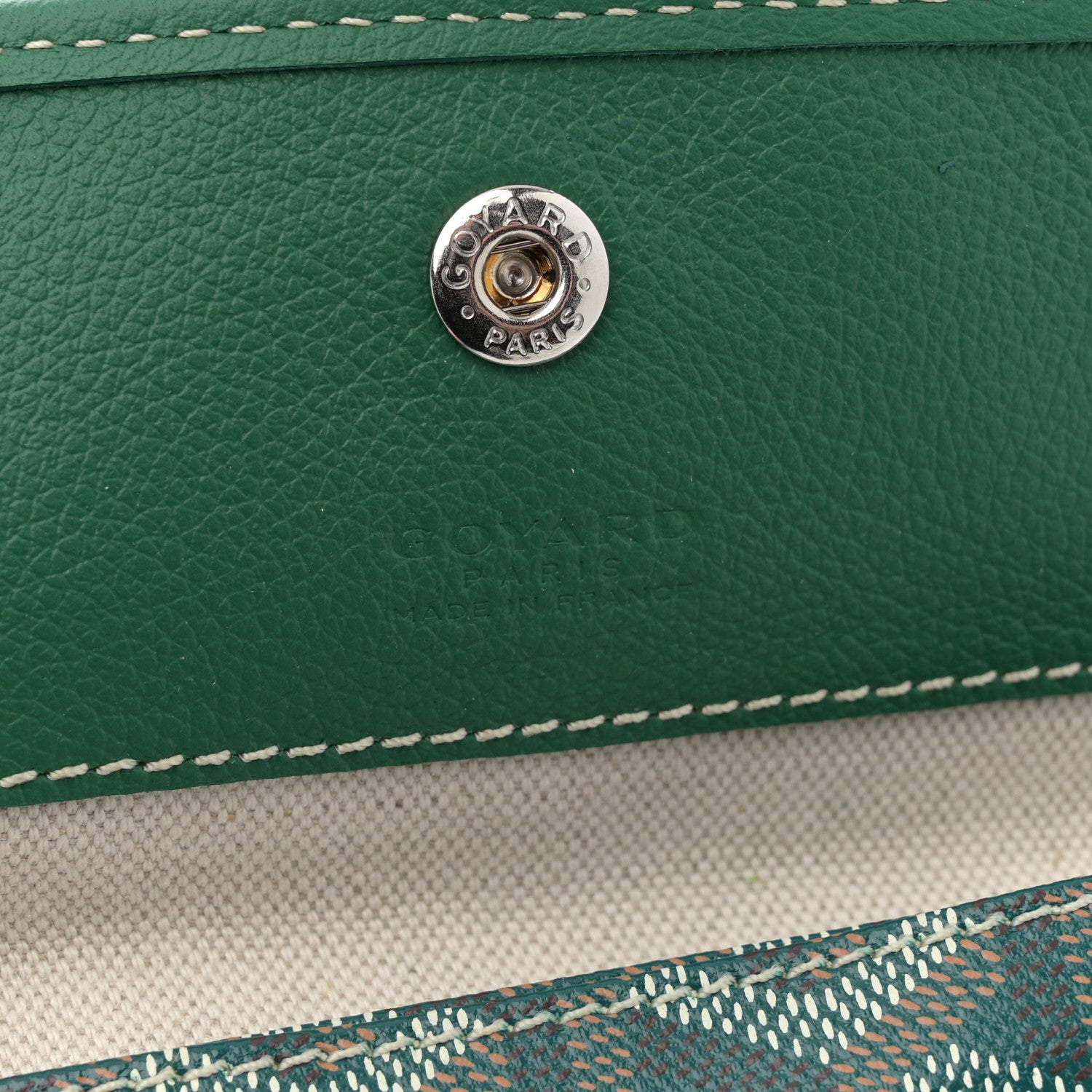 Goyard Goyardine Saint Louis PM Green 7 of 11