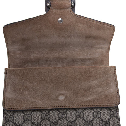 Gucci GG Supreme Monogram Mini Dionysus Shoulder Bag Taupe 10 of 12