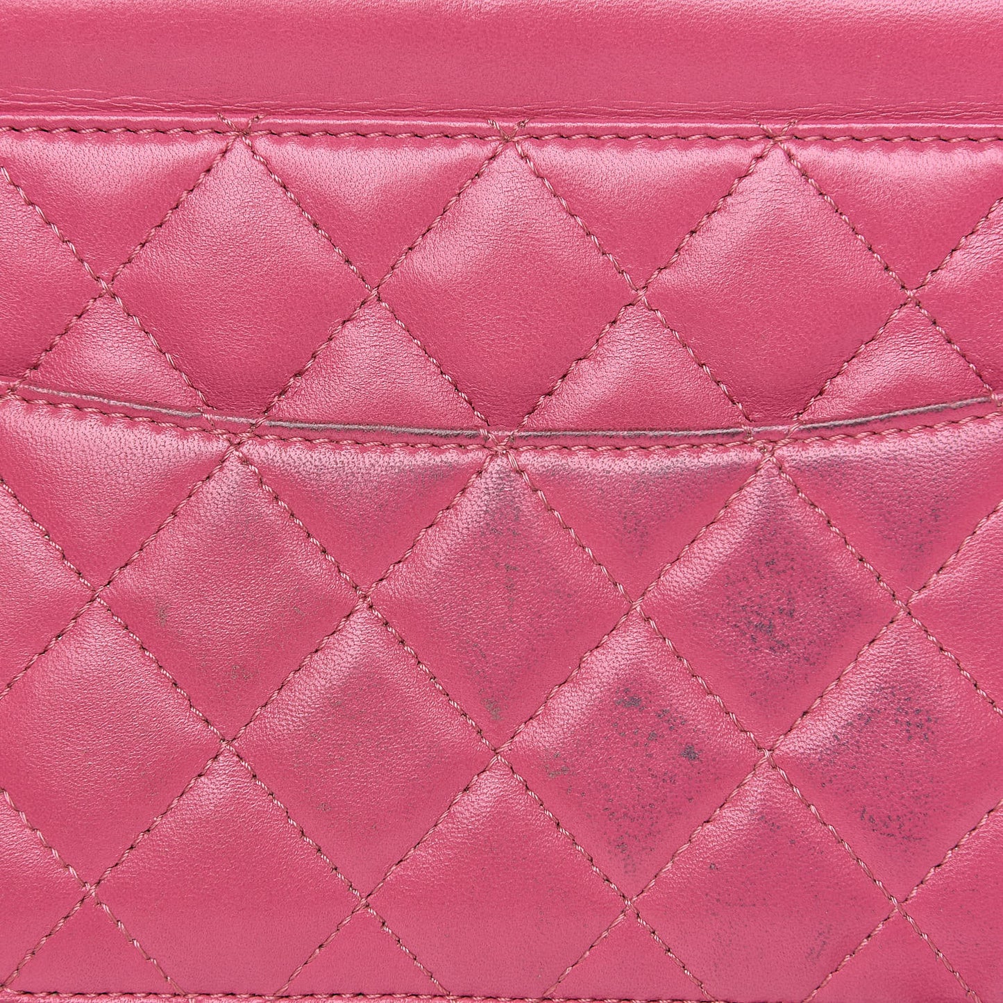 Lambskin Quilted Mini Crossing Times Flap Pink