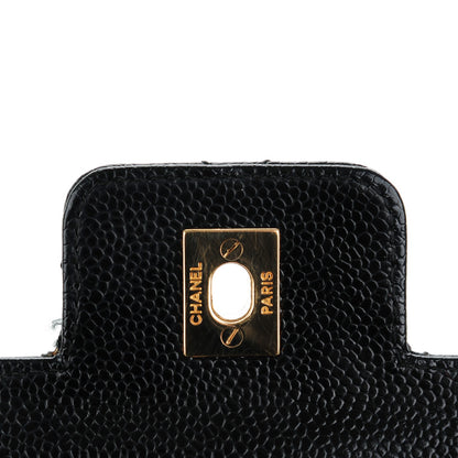 Chanel Caviar Quilted Medium Single Flap Black 6 of 8