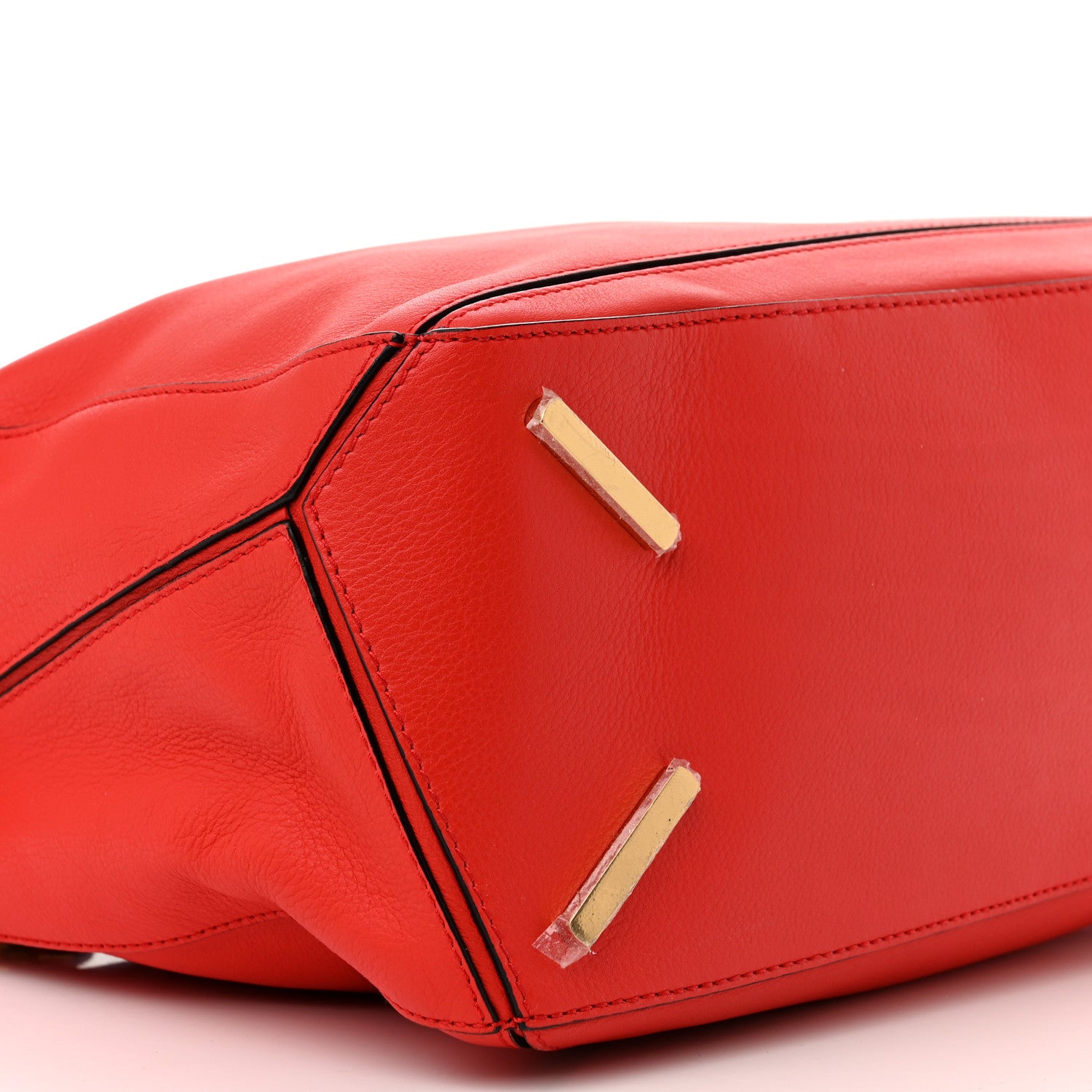 Loewe Calfskin Medium Puzzle Bag Scarlet 9 of 10