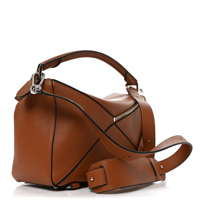 Loewe Calfskin Medium Puzzle Bag Tan 5 of 17