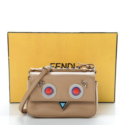 Fendi Vitello Dolce Hypnoteyes Micro Double Baguette Cuoio Bubblegum Multicolor 13 of 13