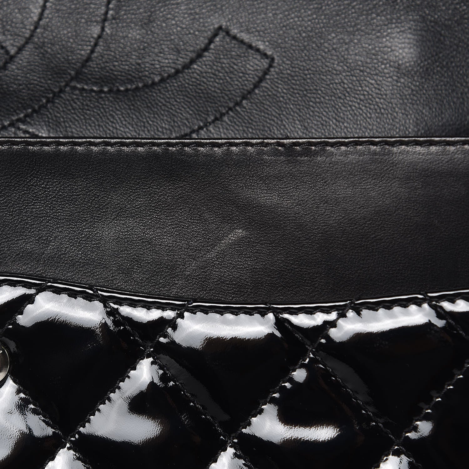 Chanel Patent Quilted 2.55 Reissue 227 Flap Black 13 of 16