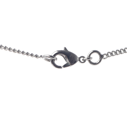 Chanel Crystal CC Camellia Necklace Silver 5 of 6
