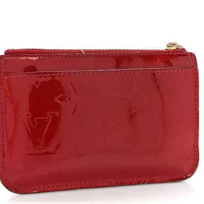 Louis Vuitton Vernis Key Pouch Cherry 17 of 17