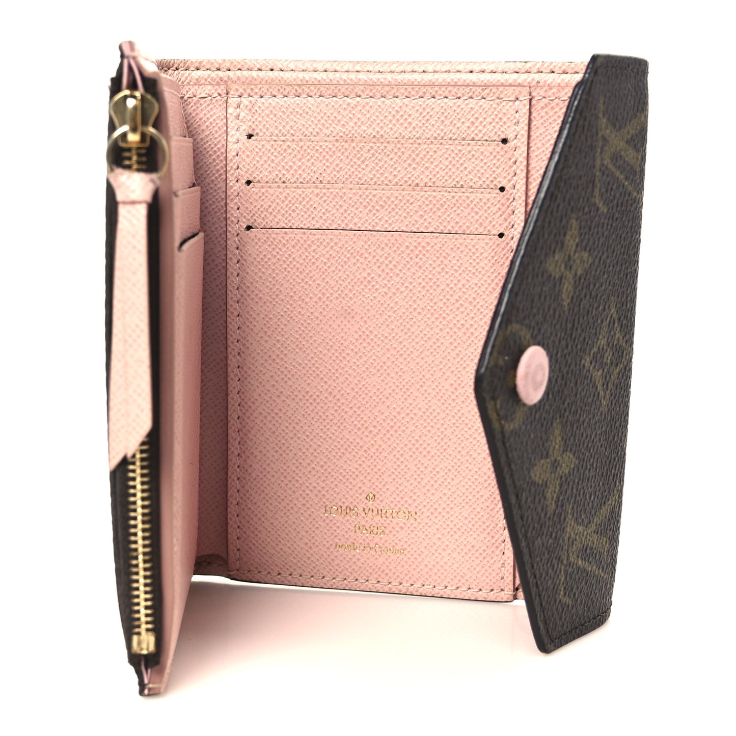 Monogram Victorine Wallet Rose Ballerine
