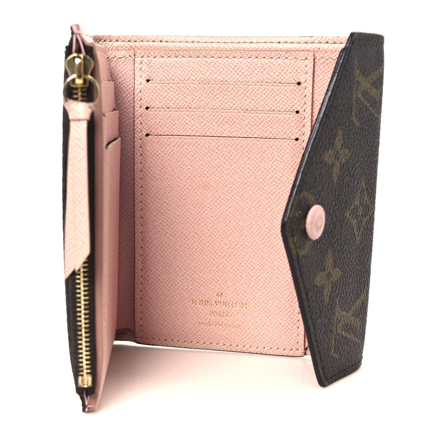 Louis Vuitton Monogram Victorine Wallet Rose Ballerine 6 of 8